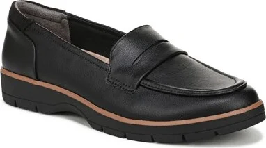 Dr. Scholl's Women's Nice Day Slip On Loafer Black 6 M