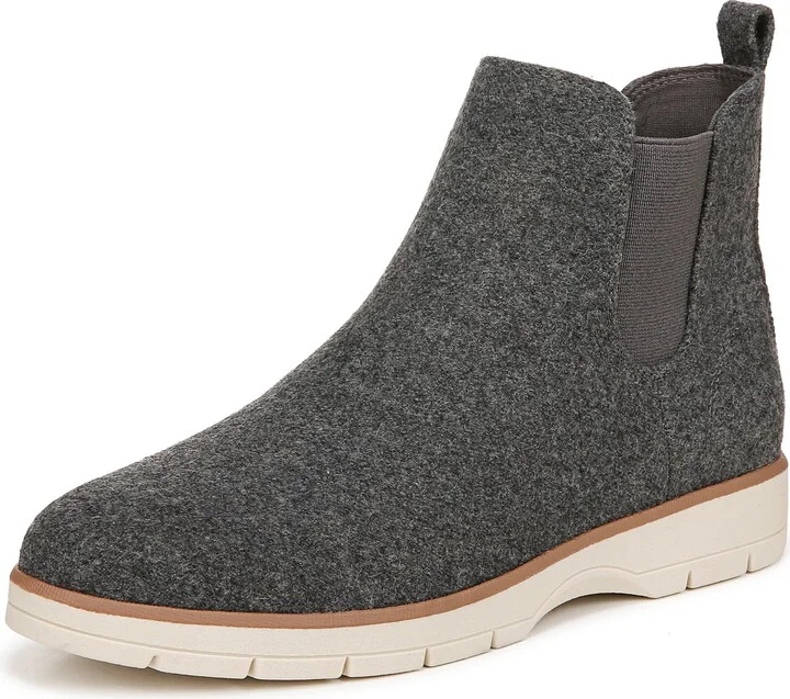 Dr. Scholl's Women's Northbound Ankle Boot Ankle Boot Charcoal Wool 7.5 M