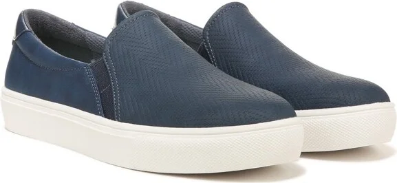 Dr. Scholl's Women's Nova Slip On Sneaker Navy Blue Altitude 10 M - Image 2
