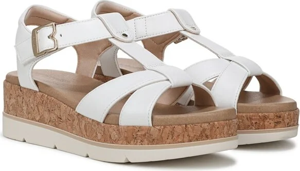 Dr. Scholl's Women's Once Again Sandal White 9.5 M - Image 2
