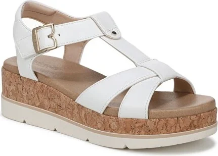 Dr. Scholl's Women's Once Again Sandal White 9.5 M