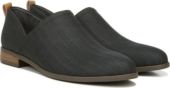 Dr. Scholl's Women's Ruler Slip On Loafer Black Microfiber 9 M - Image 4