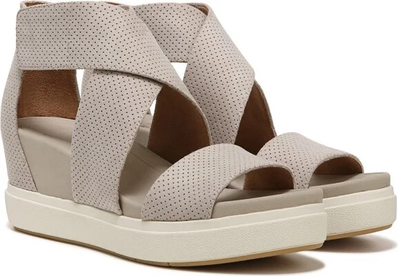 Dr. Scholl's Women's Sheena Strappy Sandal Oyster Beige 8 M - Image 2