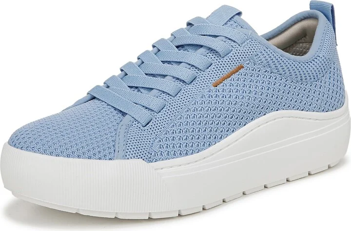 Dr. Scholl's Womens Time Off Knit Sneaker Blue Sky Knit 10 M