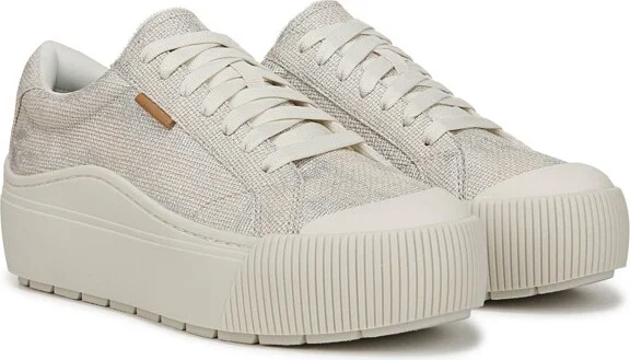 Dr. Scholl's Women's Time Off Max Platform Sneaker Off White 8 M - Image 2