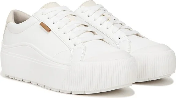 Dr. Scholl's Women's Time Off Max Platform Sneaker Off White 8 M - Image 7