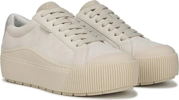 Dr. Scholl's Women's Time Off Max Platform Sneaker Off White 8 M - Image 8