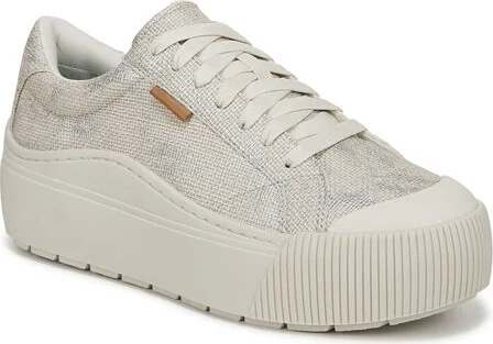 Dr. Scholl's Women's Time Off Max Platform Sneaker Off White 8 M