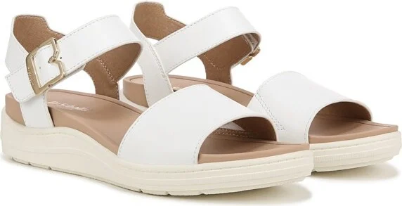 Dr. Scholl's Women's Time Off Sky Sandal Pink Punch 9 M - Image 4
