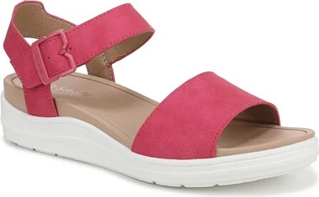 Dr. Scholl's Women's Time Off Sky Sandal Pink Punch 9 M
