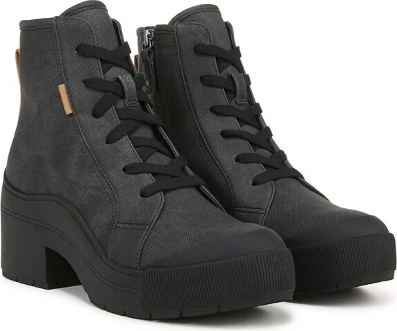 Dr. Scholl's Women's Time Off Up Oxford Boot Black 11 M - Image 3