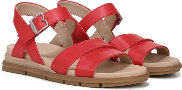 Dr. Scholl's Women's Timeless Fun Sandal Black Smooth 7 M - Image 3