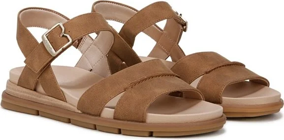 Dr. Scholl's Women's Timeless Fun Sandal Black Smooth 7 M - Image 4