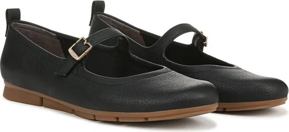 Dr. Scholl's Women's Timeless Jane Mary Jane Flat Gold Smooth 7.5 M - Image 3