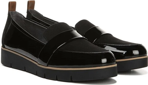 Dr. Scholl's Women's Webster Loafer Black/Black Brown 11 M - Image 2