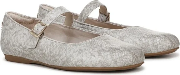 Dr. Scholl's Women's Wexley Jane Mary Jane Flat Silver Metallic 7 M - Image 10