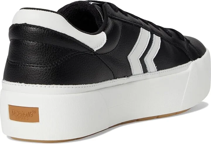Dr. Scholl's Young And Free Women's Shoes Black White Leather : 7 M - Image 4