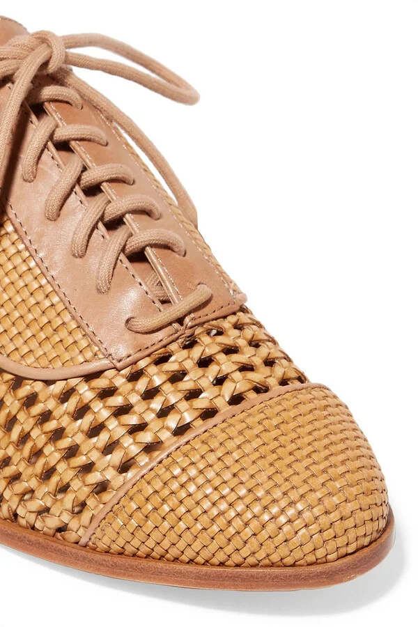 Dracena woven leather slip-on brogues - Image 4