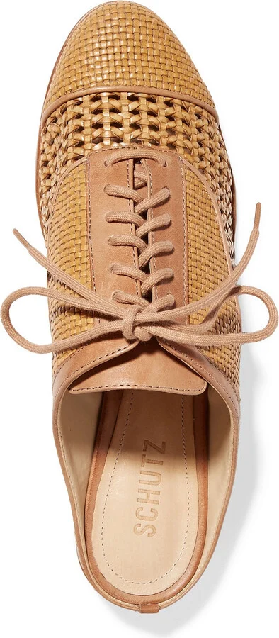 Dracena woven leather slip-on brogues - Image 5
