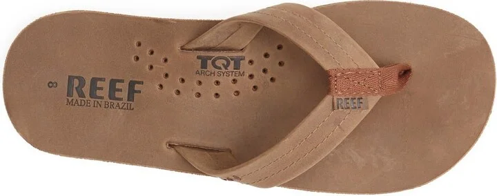 'Draftsmen' Leather Flip Flop - Image 3