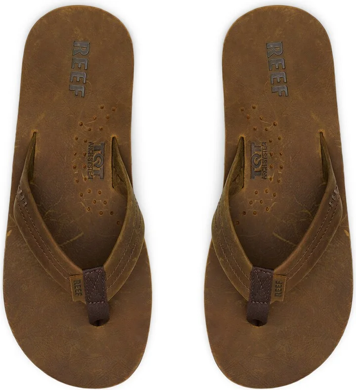 'Draftsmen' Leather Flip Flop - Image 3