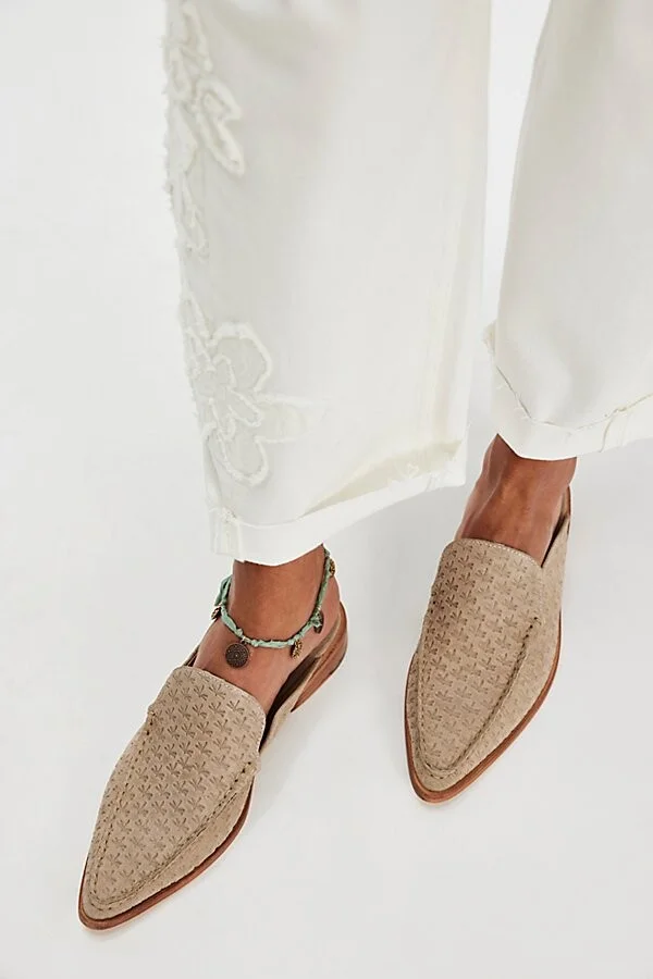 Faded Tan Suede