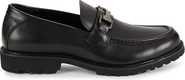 Drake Leather Bit Loafers