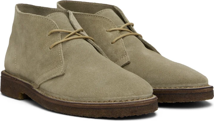 Drake's Beige Clifford Desert Boots - Image 4