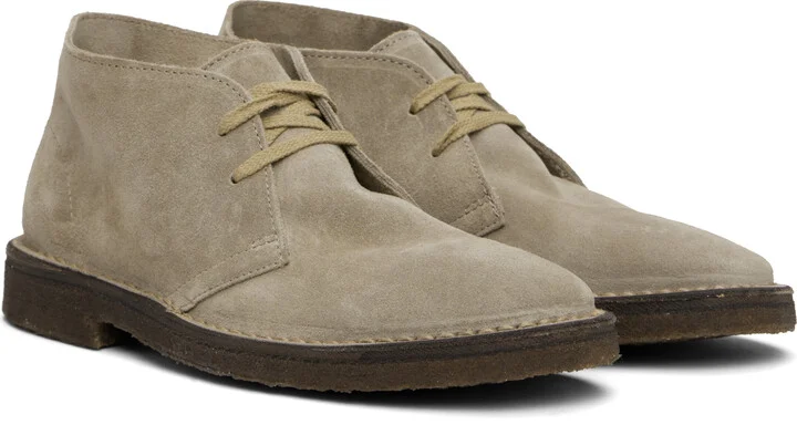 Drake's Beige Clifford Desert Boots - Image 4