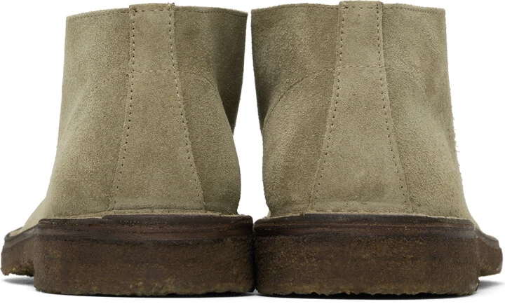 Drake's Beige Crosby Moc-Toe Chukka Boots - Image 2