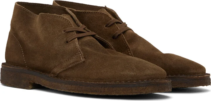 Drake's Brown Clifford Desert Boots - Image 4