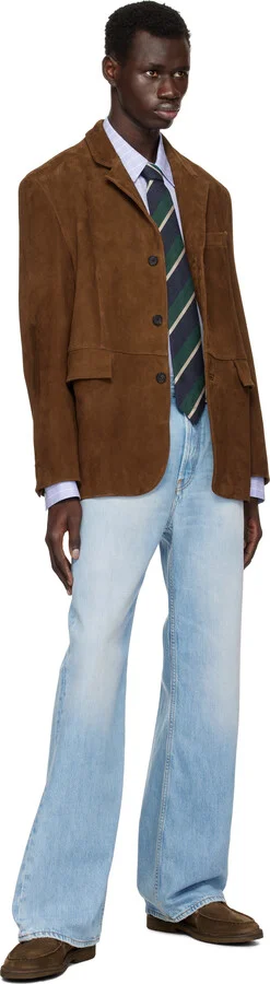 Drake's Brown Crosby Moc-Toe Chukka Boots - Image 5