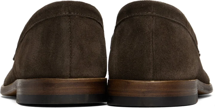 Drake's Brown Suede Henri Summer Loafers - Image 2