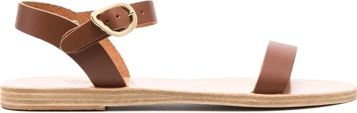 Drama leather sandals