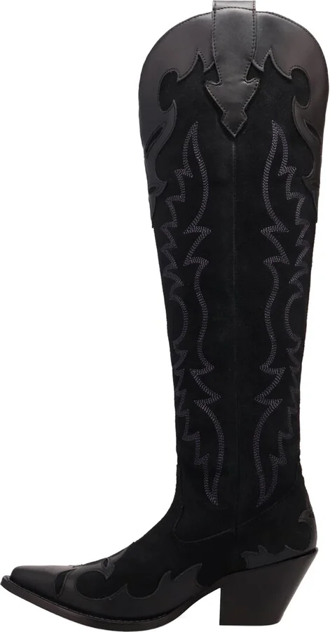 Drama Queen Over the Knee Western Boot - Image 7