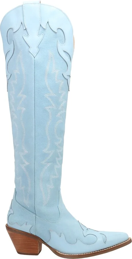 Drama Queen Over the Knee Western Boot - Image 9