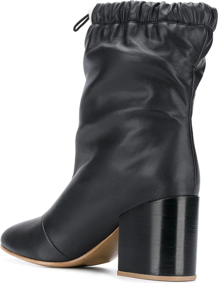 Drawstring Ankle Boots - Image 3