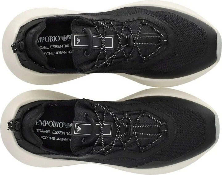 Drawstring Fastening Mesh Sneakers - Image 5