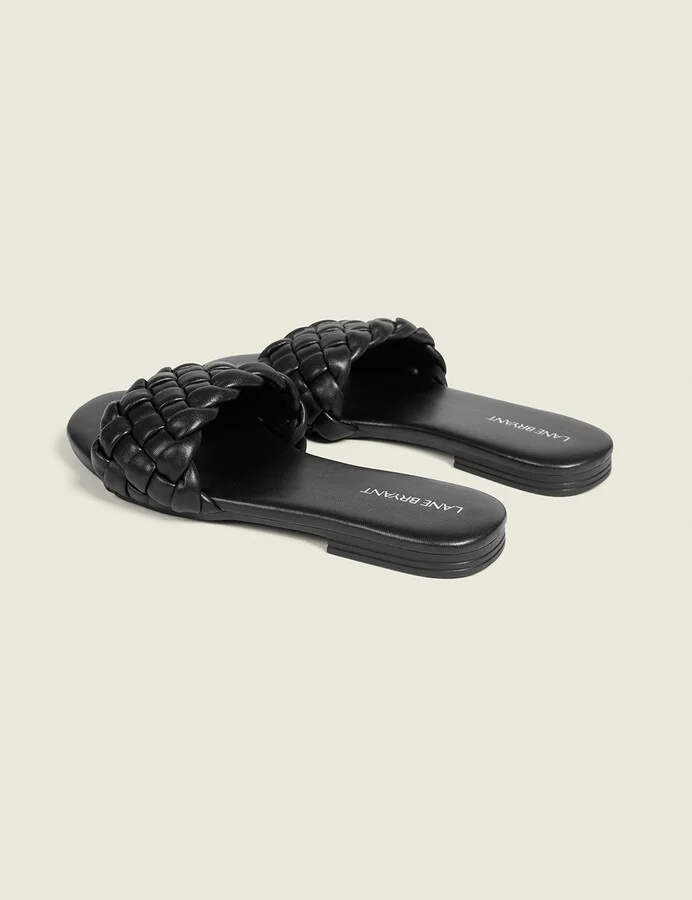 Dream Cloud Braided Faux-Leather Slide - Image 2