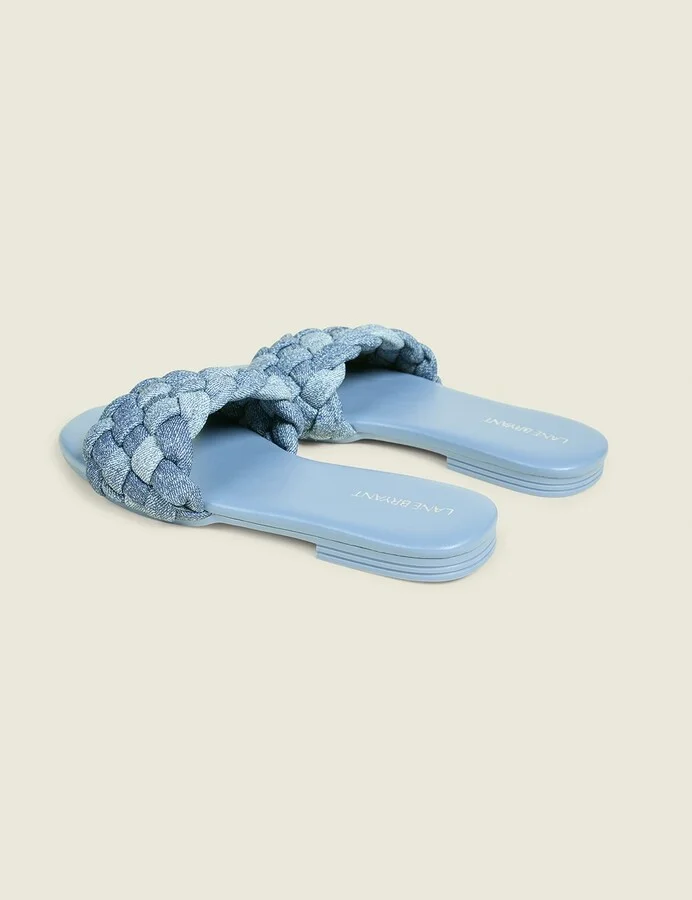 Dream Cloud Braided Faux-Leather Slide - Image 6