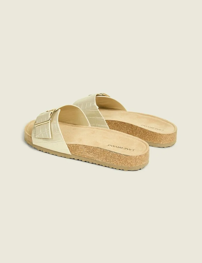 Dream Cloud Buckle-Detail Slip-On Sandal - Image 4