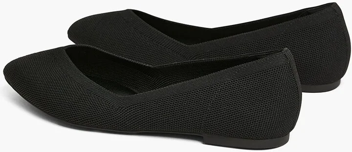 Dream Cloud Pointed Toe Knit Ballet Flat - Image 2