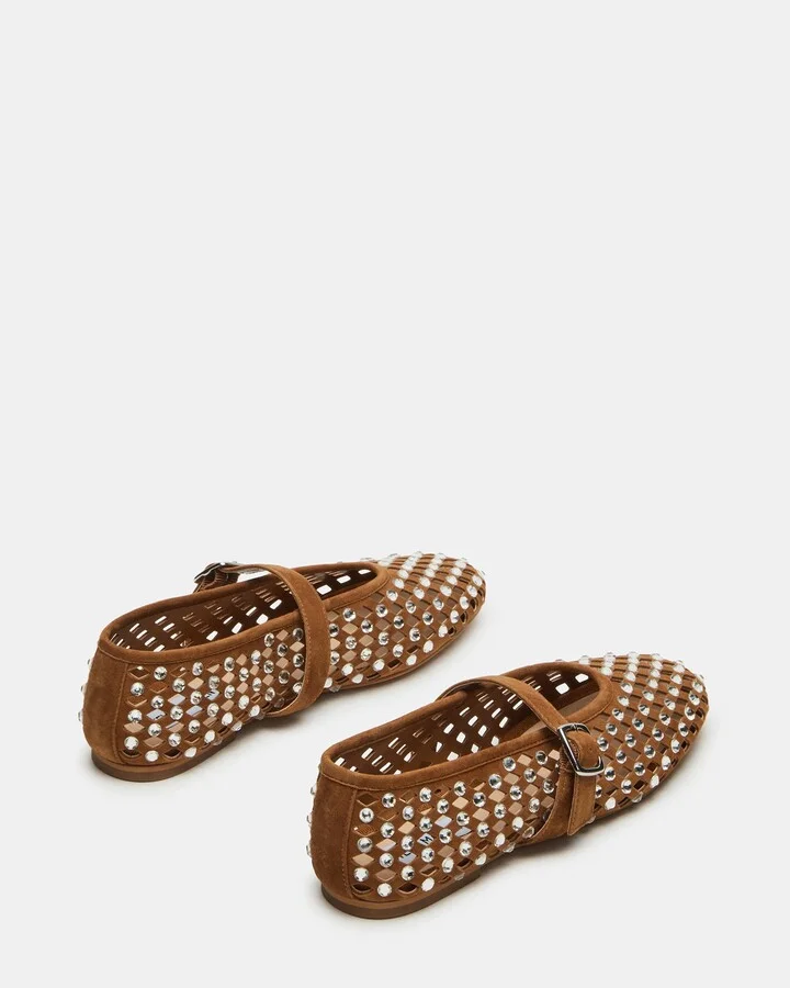 Dreaming Chestnut Suede Rhinestones - Image 6