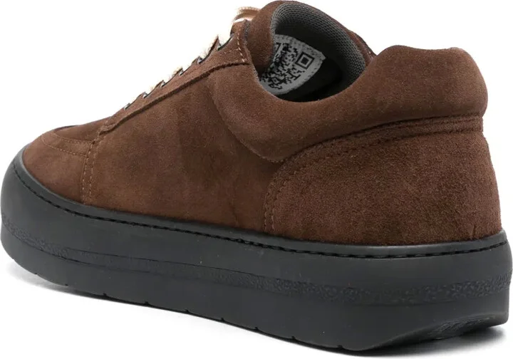 Dreamy lace-up suede sneakers - Image 3