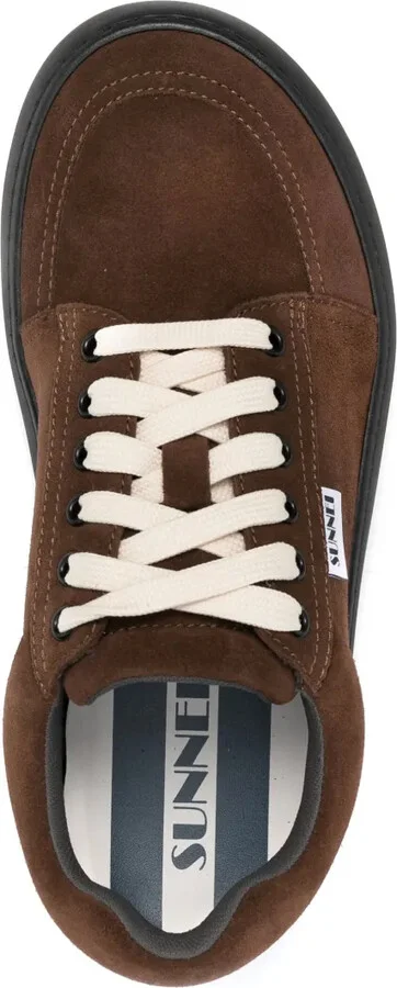 Dreamy lace-up suede sneakers - Image 4