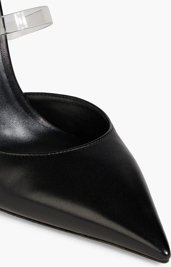 Dreece 110 PVC-trimmed leather pumps - Image 4