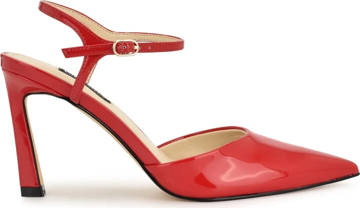 Dres Ankle Strap Pointed Toe Pump - Image 2