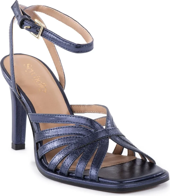 NAVY BLUE LEATHER