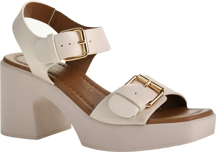 Drew Ankle Strap Platform Sandal