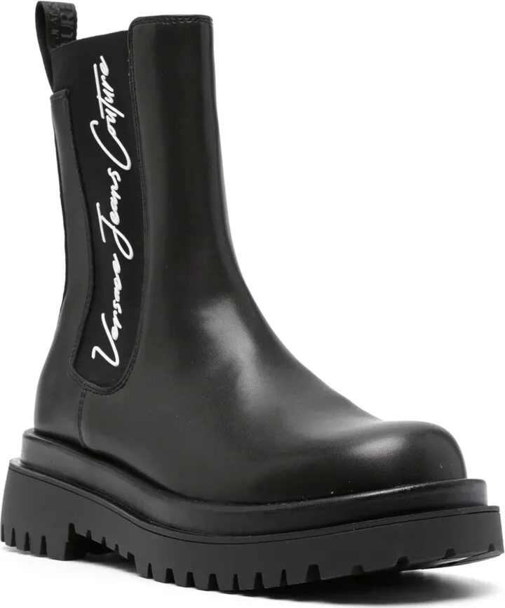Drew logo-print pull-on boots - Image 2